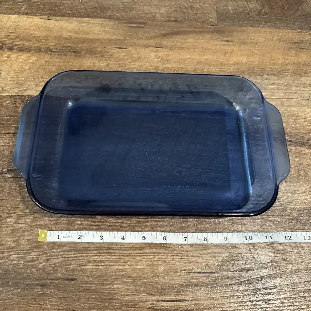 PYREX #232 Cobalt Blue Casserole Baking Dish 2 .2 QT 11